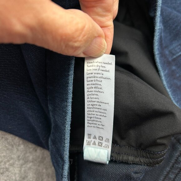 Spanx Pull On Jean-ish Ankle Leggings Jeans Women's Size Medium Medium Wash - Picture 7 of 13